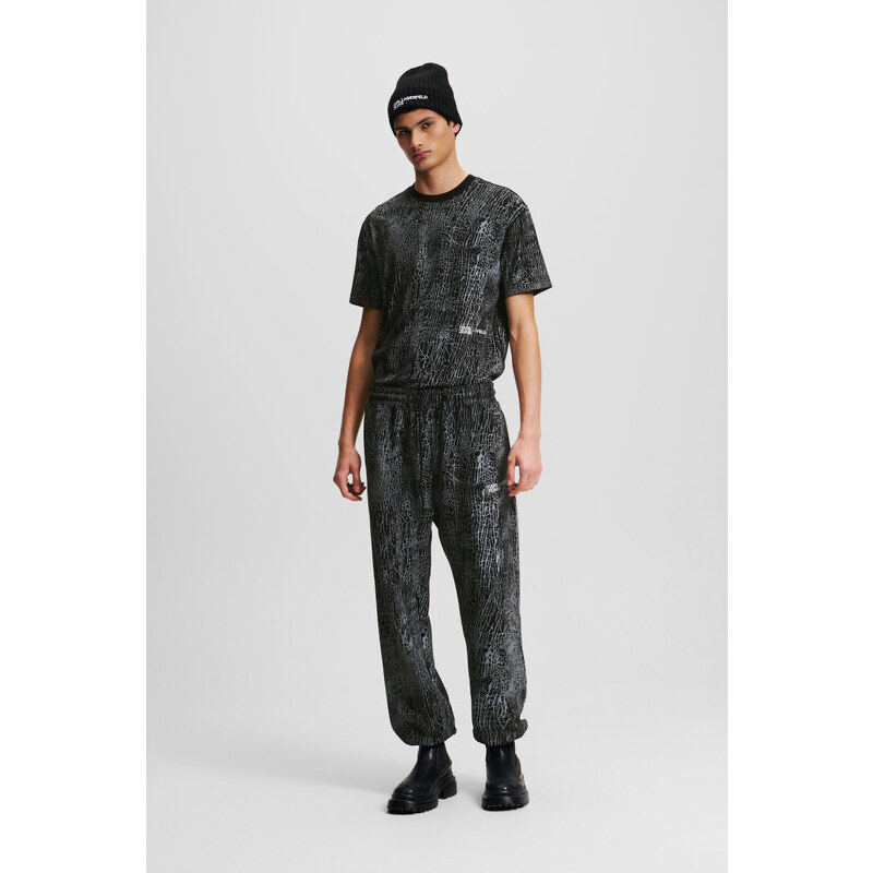 TEPLÁKY KARL LAGERFELD JEANS KLJ PRINTED SWEATPANT 60519405