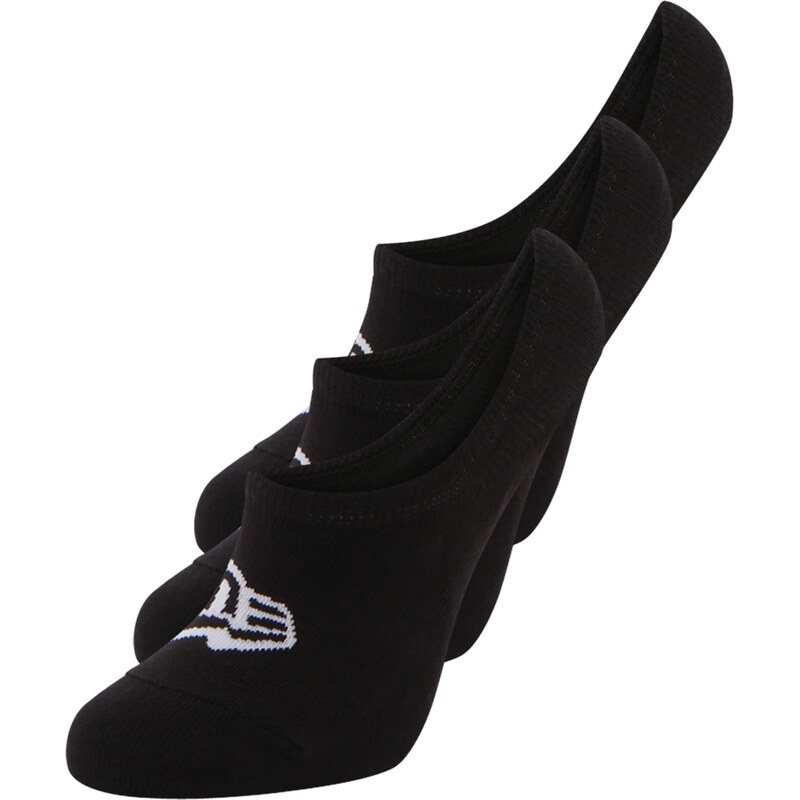 NEW ERA Ponožky čierna / biela 61811479