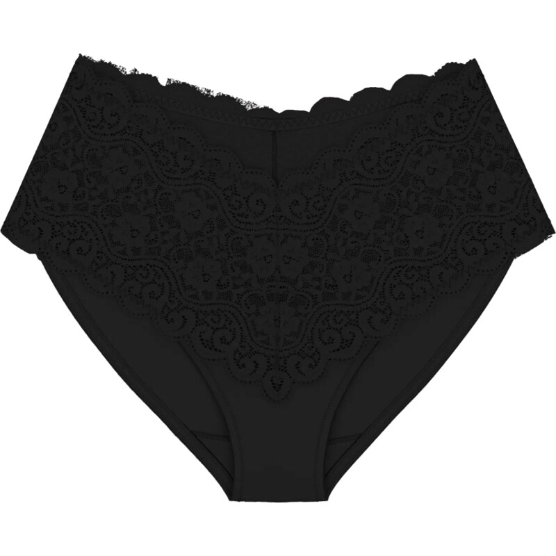 Dámske maxi nohavičky Amourette - BLACK - black 0004 - TRIUMPH 61808755