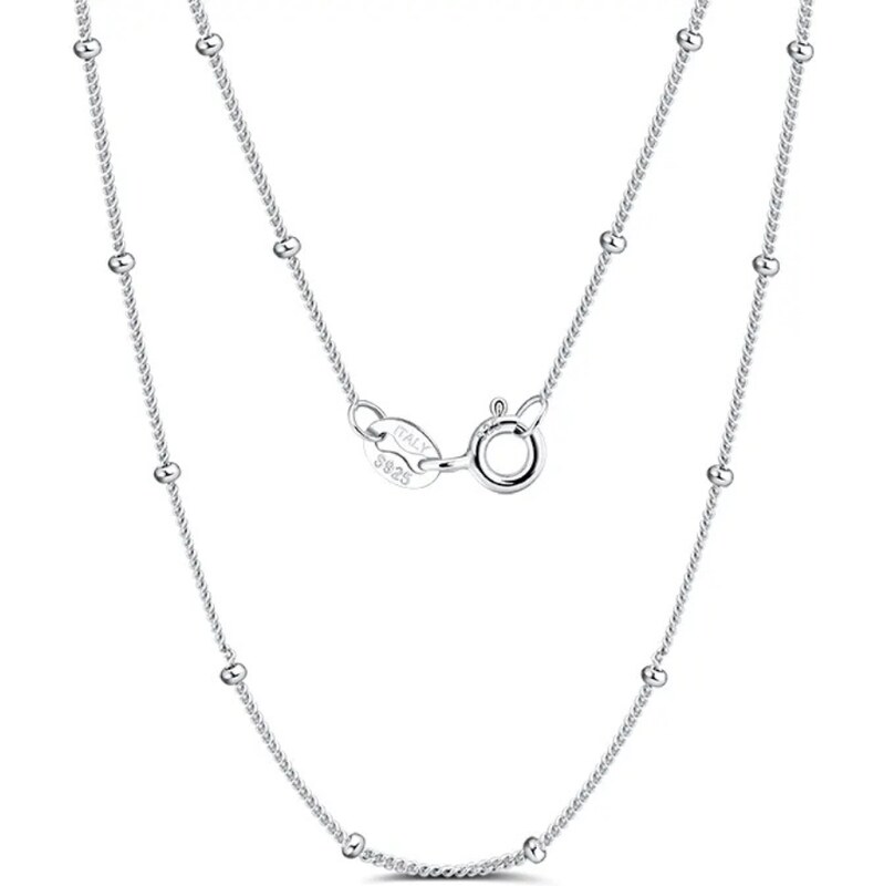 MAJYA Strieborná retiazka BRADLEY 45 cm | šírka 1,1 mm 11425 64582513