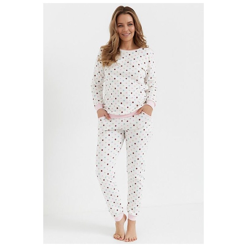Cana Dámske pyžamo Rouge II s farebnými bodkami 61864970
