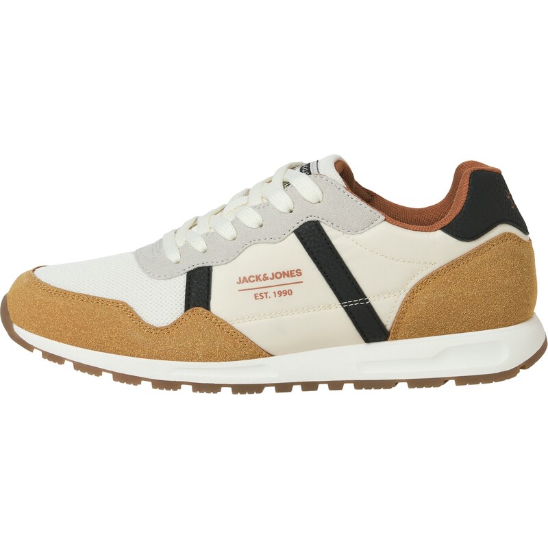 JACK & JONES Nízke tenisky JFWHARROW pueblo / svetlosivá / čierna / 61948005