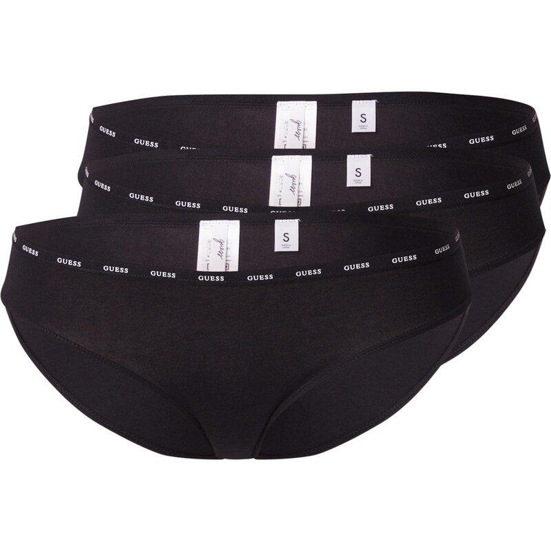 GUESS Nohavičky čierna / biela 61948837