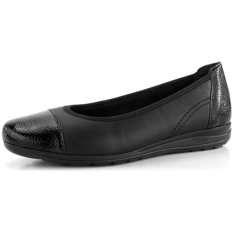 Rieker baleríny s lakovanou špičkou čierne L9351-00 62751981