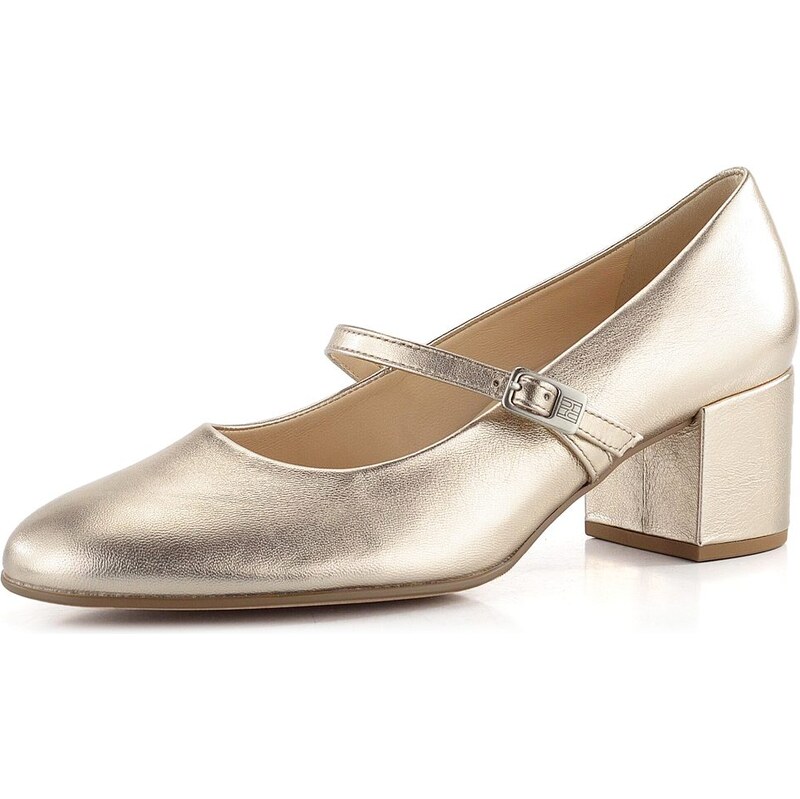 Högl metalické lodičky s priehlavkovým pásikom Lightbro 8-104211 62752164