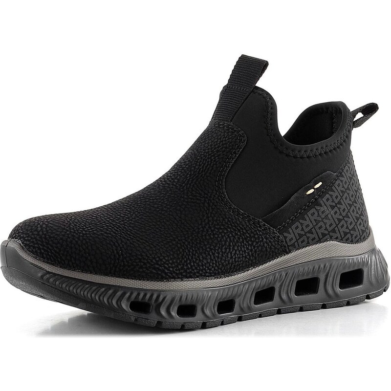 Rieker nazúvacia nízka členková obuv čierna M6053-00 65612257