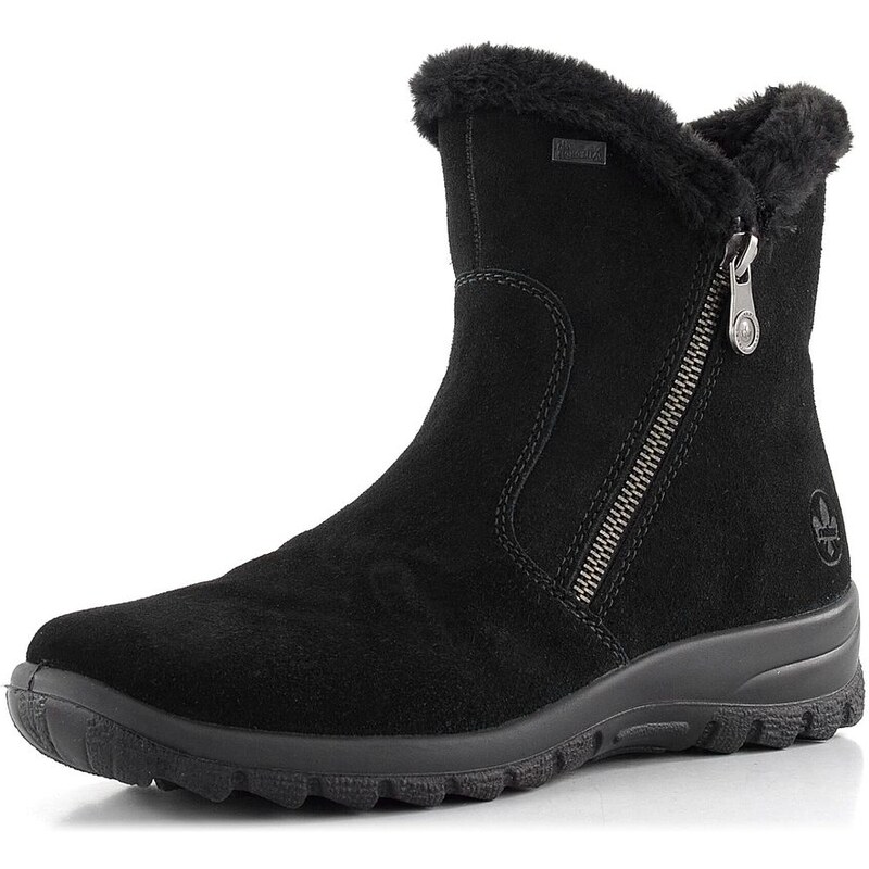 Rieker černý kotník s membránou L7162-00 62752047