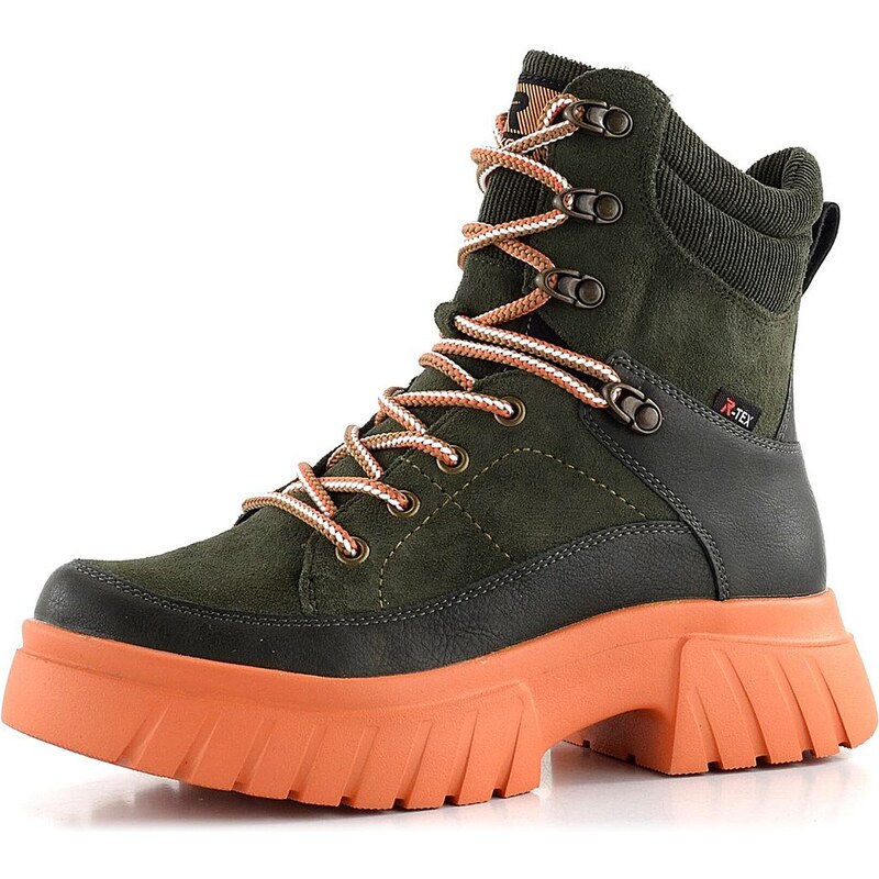 Rieker Revolution pohorkový kotník zelený W1871-54 62752055