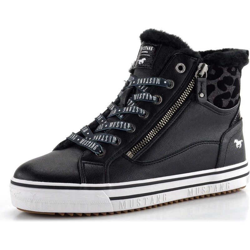 Mustang teniskový kotník černý 1365-603-009 62752074