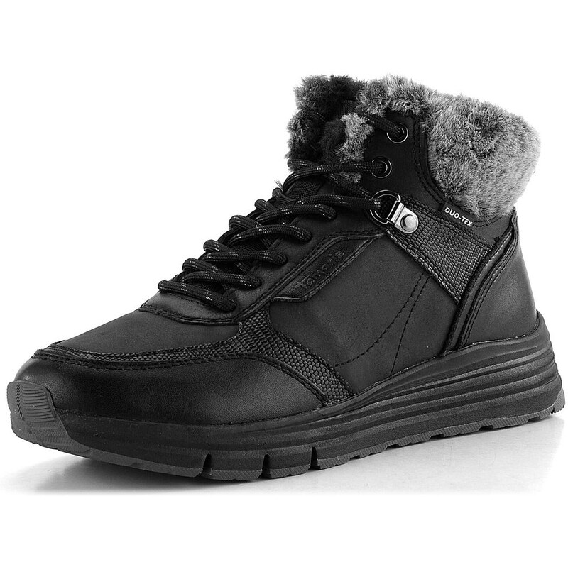 Tamaris vyteplený sneakers kotník Black Uni 1-26251-43 62752071