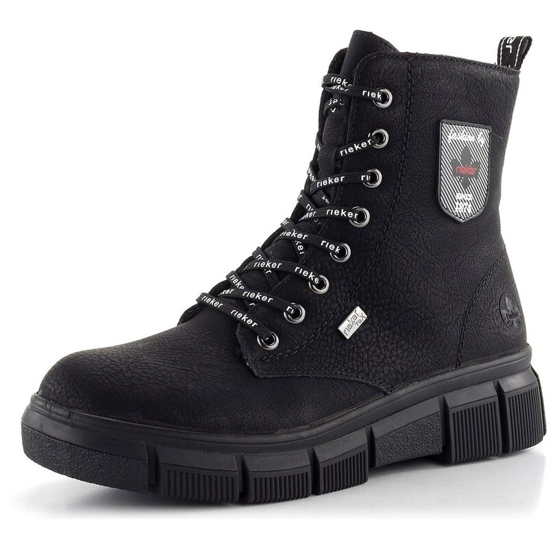 Rieker šněrovací kotník s membránou černý X3410-00 62752143