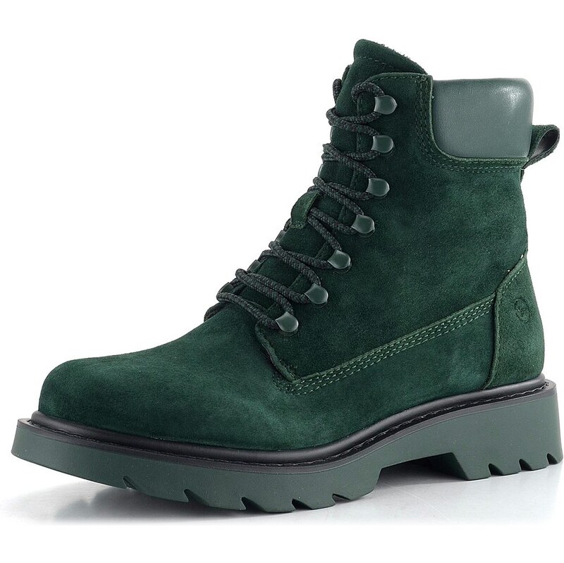 Tamaris šnurovacia členková obuv zelená 1-25909-41 62752250