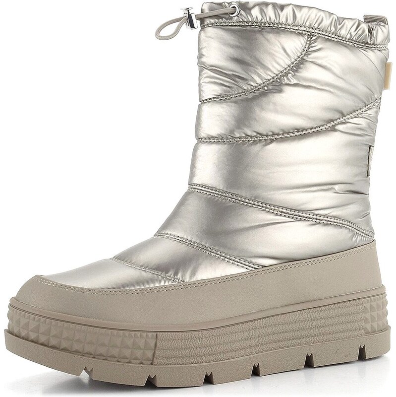 Tamaris metalický kotník/sněhule s membránou Champagne 1-26835-41 62752289