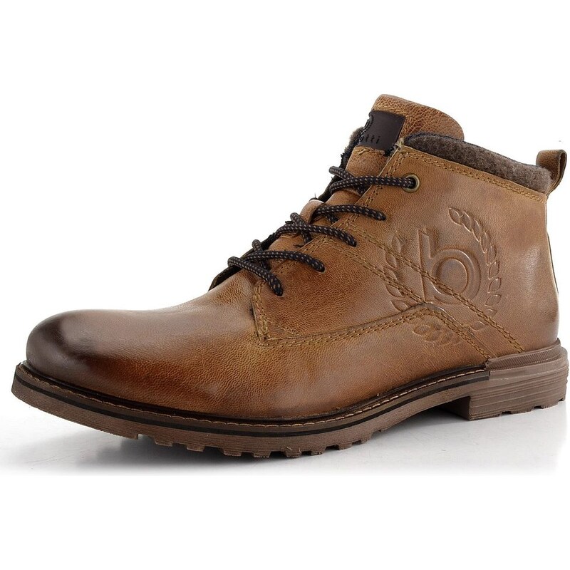 Bugatti šnurovacia členková obuv koňaková 321-A0U3P-3200 62752325