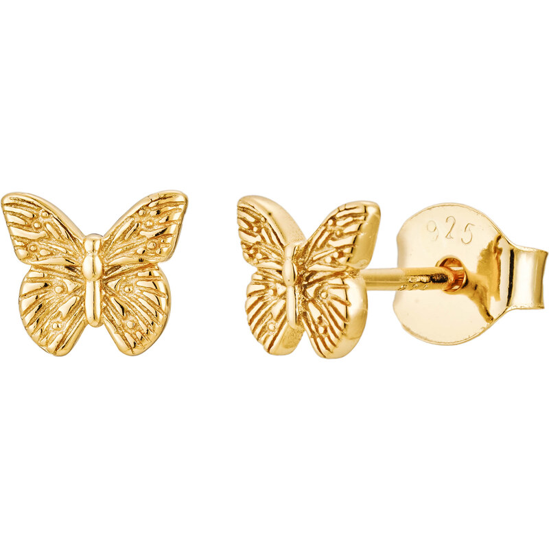 Olivie Stříbrné náušnice MOTÝL GOLD 9348 65048777