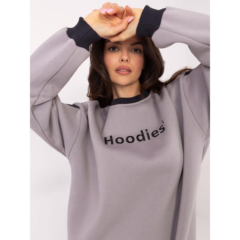 My Red Lips Sweatshirt-EM-BL-983.10X-light gray 64788507