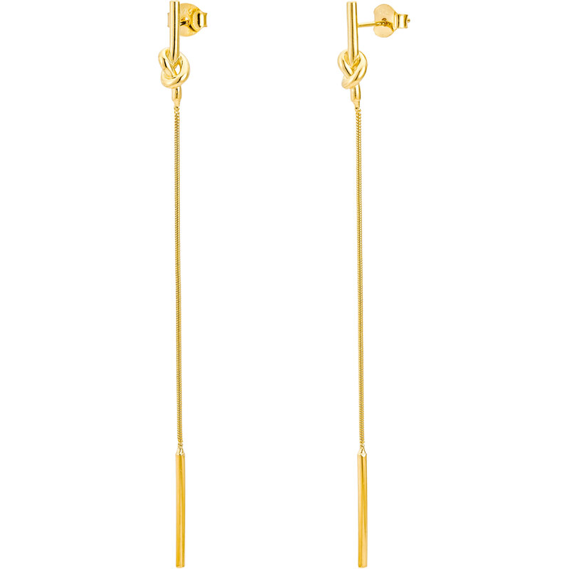 Olivie Stříbrné náušnice UZEL GOLD 9356 65048785