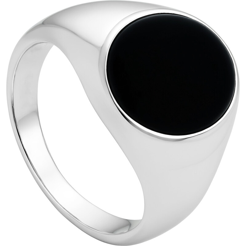Olivie Pánský stříbrný prsten ONYX 9359 65048788