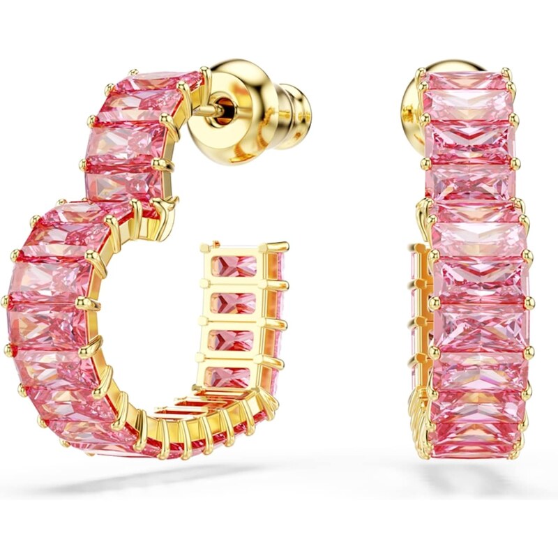Swarovski Náušnice Matrix zlatá / ružová 61834037