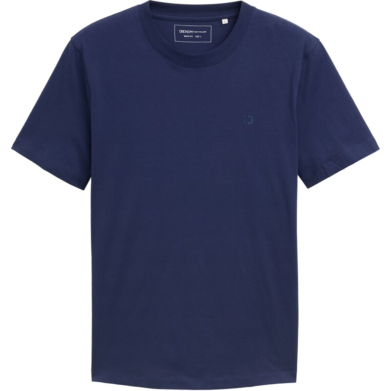 TOM TAILOR DENIM Tričko námornícka modrá 61949435