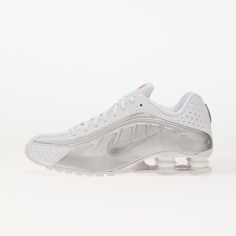 Nike Shox R4 White/ Metallic Silver-White 61828523