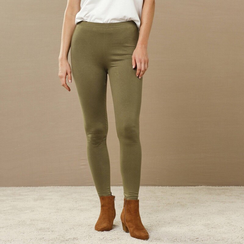 Súprava 2 legín s pružným pásom bronzová/čierna 036 Blancheporte 58166513