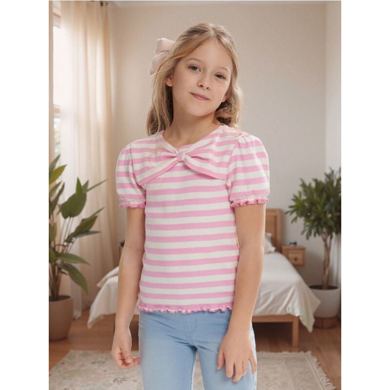 Sinsay - Tričko s krátkym rukávom - krémová 65745806