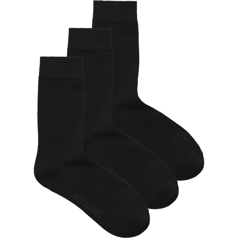 JACK & JONES Ponožky JACORDINARY antracitová / čierna 61834017