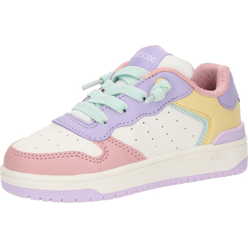 GEOX Tenisky Washiba žltá / fialová / staroružová / biela 61949825