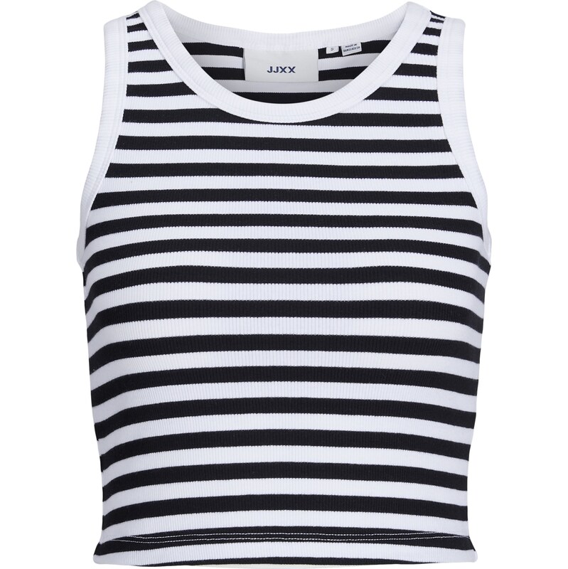 JJXX Top Fallon čierna / biela 62541412