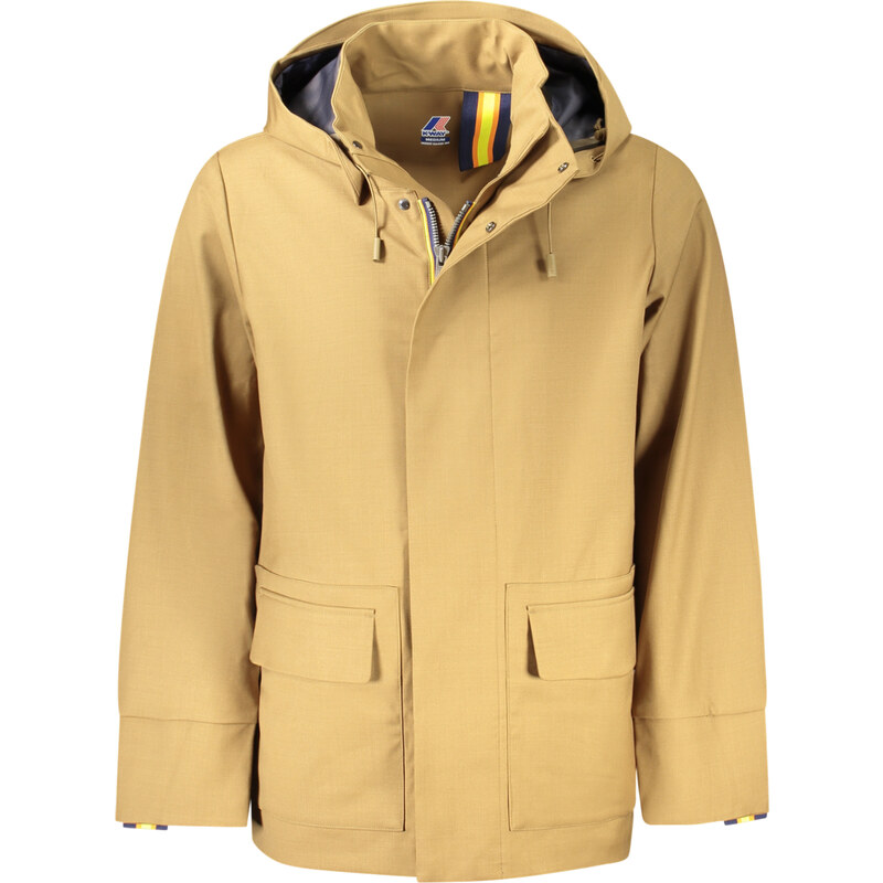 Pánsky hnedý trenčkot K-WAY 64711944