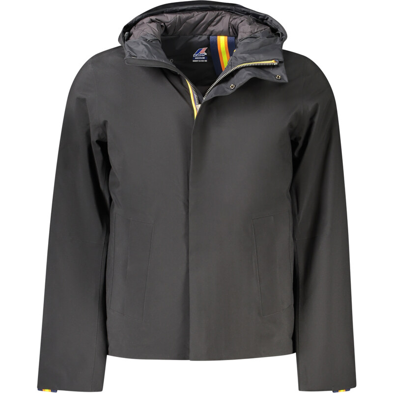 Čierna pánska bunda K-WAY 64704237