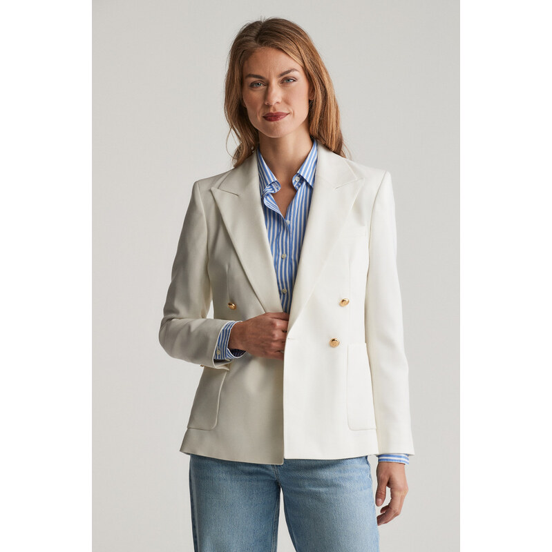 SAKO GANT SLIM CLUB BLAZER CREAM 61838350