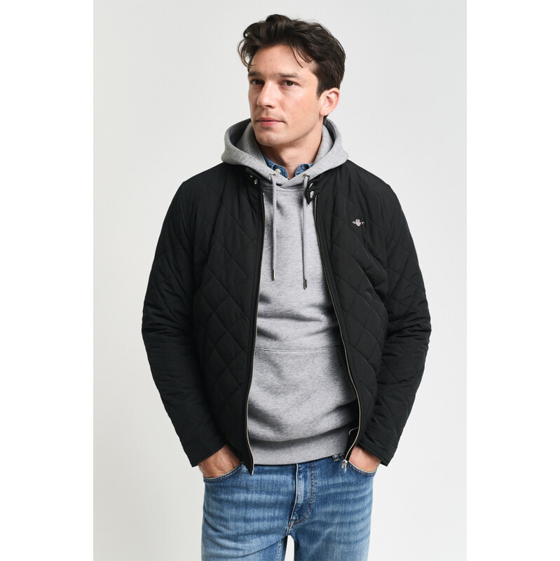 BUNDA GANT QUILTED WINDCHEATER BLACK 61838383