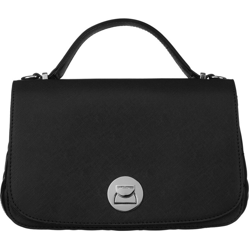 David Jones čierna crossbody kabelka s prešívanými bočnými stranami 58256838