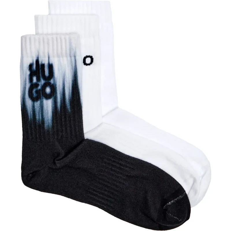 Hugo Bodywear Ponožky 3-balenie 3P QS RIB SMOKEY PES 60927966