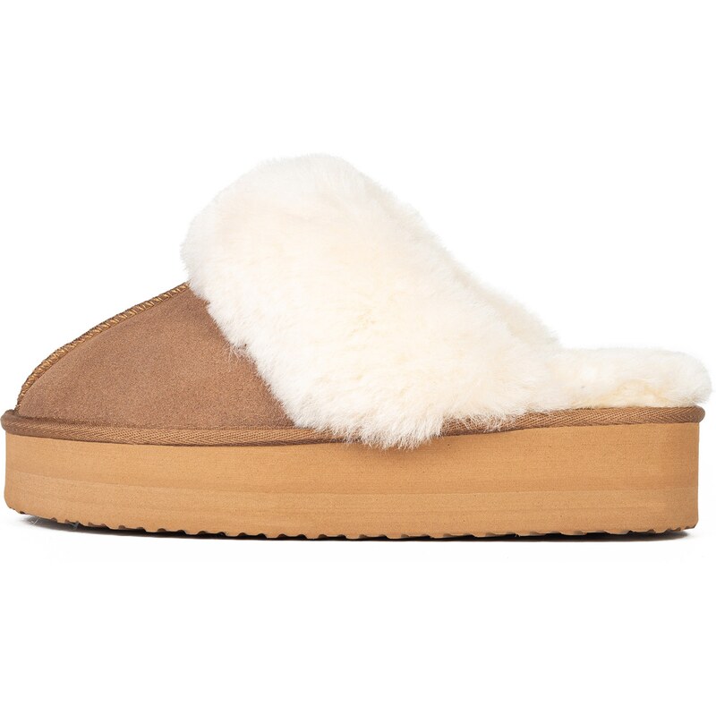 Gooce Papuče Emeline brokátová / biela 63144619