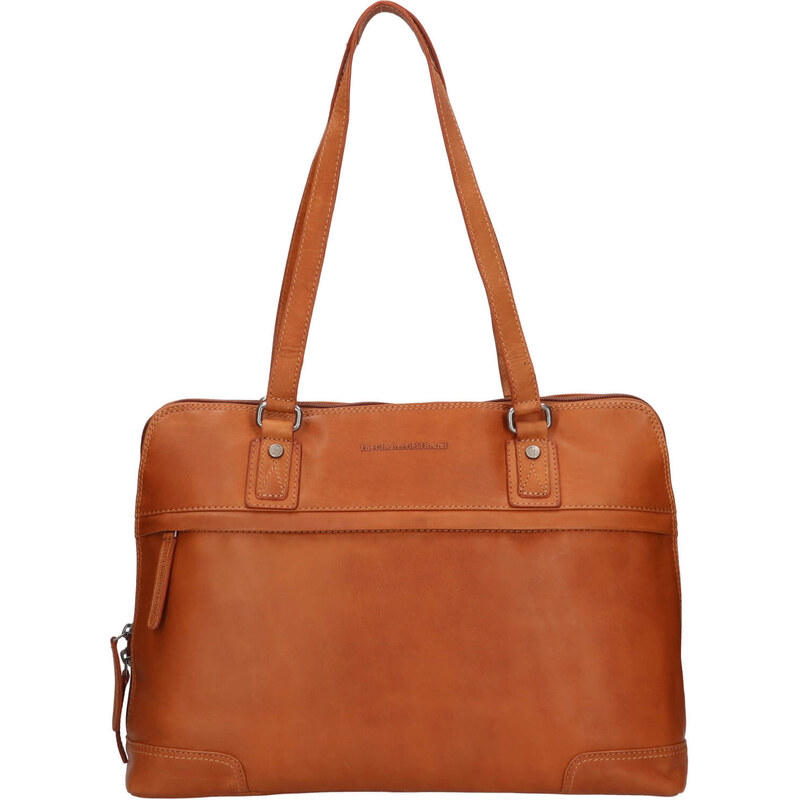 Dámska kožená kabelka na notebook The Chesterfield Brand Alice - koňak 61852559