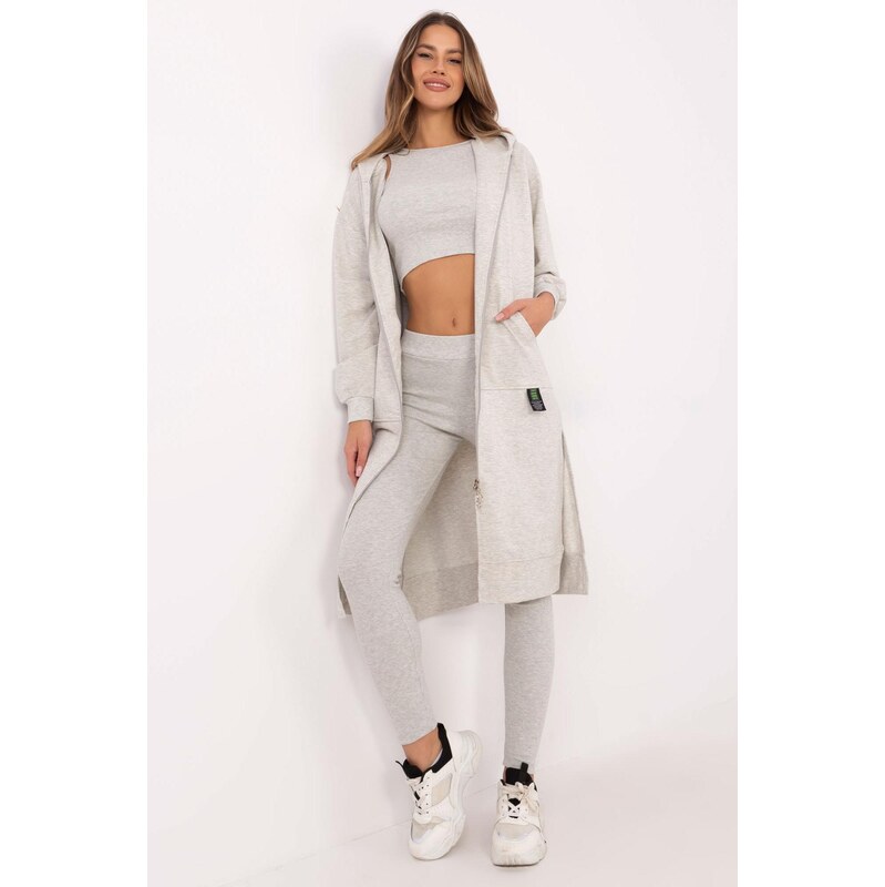 MladaModa 3-dielna súprava teplákov, topu a kardigánu model 85169 62554589