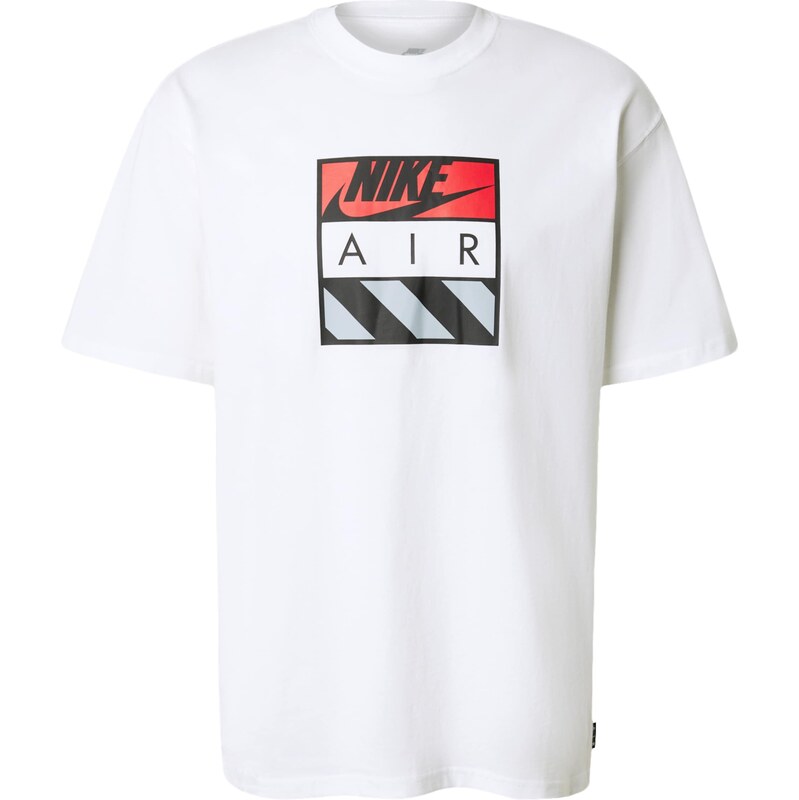 Nike Sportswear Tričko AIR červená / čierna / biela 61984955