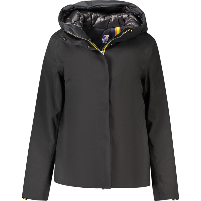 Dámska čierna bunda K-WAY 64710973