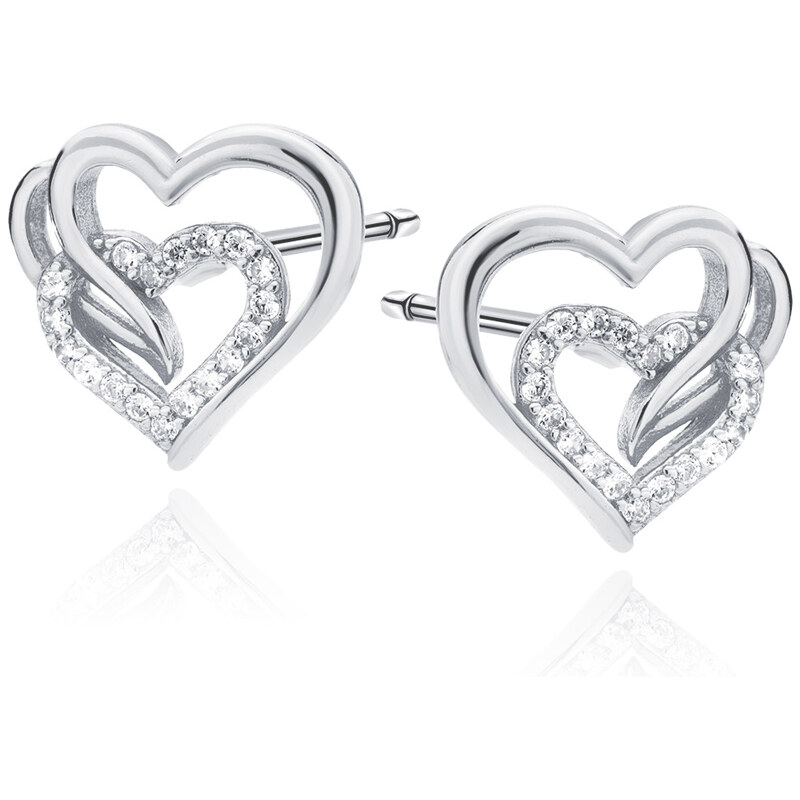 Dámske strieborné náušnice ELEONORA 61858991