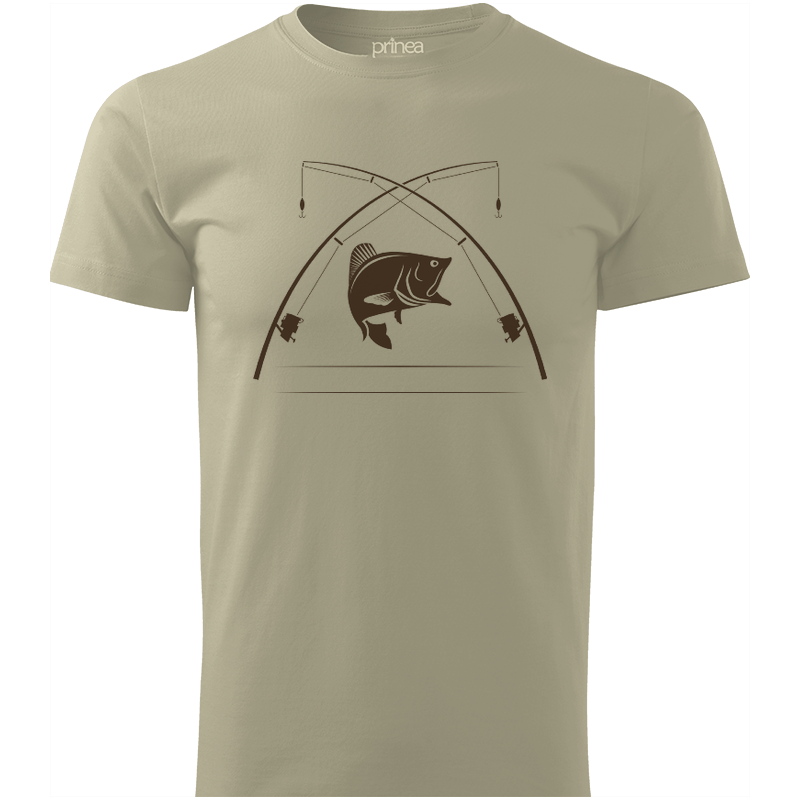 T-ričko Tričko pánske Ryba, udice, vlastný text 61862387