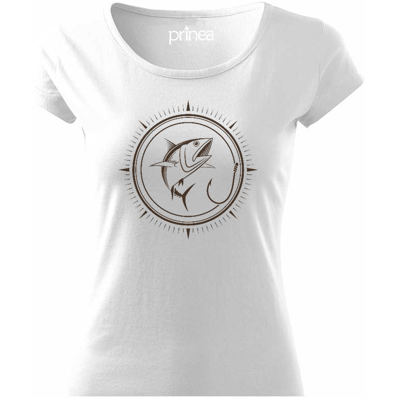 T-ričko Tričko dámske Ryba v hľadáčiku 1 61866435
