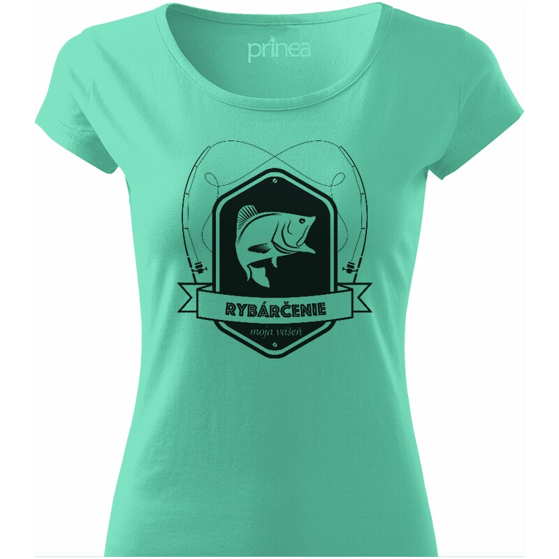 T-ričko Tričko dámske Rybárčenie moja vášeň 61866907