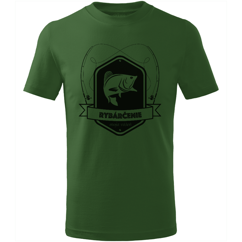 T-ričko Tričko detské Rybárčenie moja vášeň 61867319