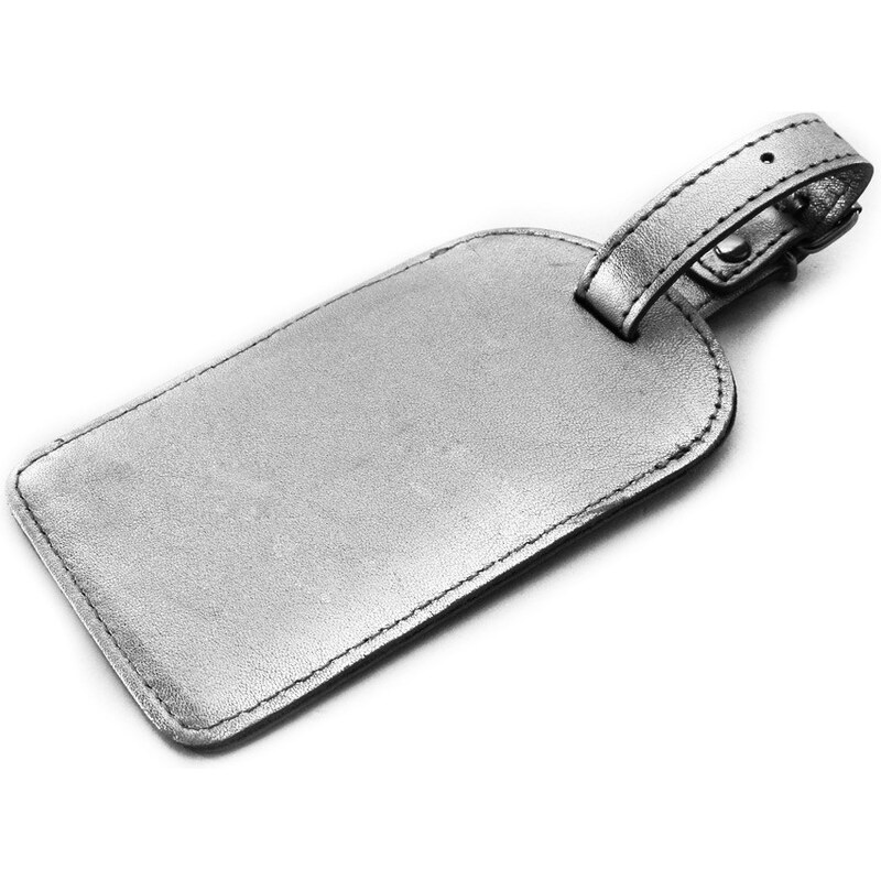 Arwel Tmavo strieborná kožená visačka na batožinu 619-5405-29 61898930