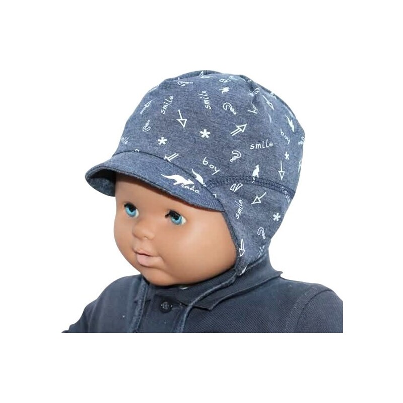 RADA Chlapčenská čiapka ŠAŇO Blue Smile 61868652