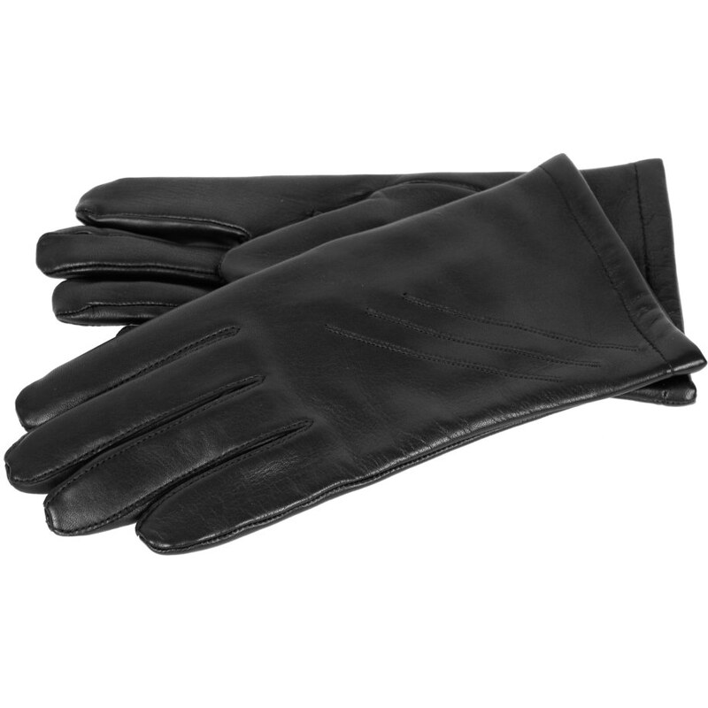 Kalinová Dámske kožené rukavice čierne - kosolinky 61882075