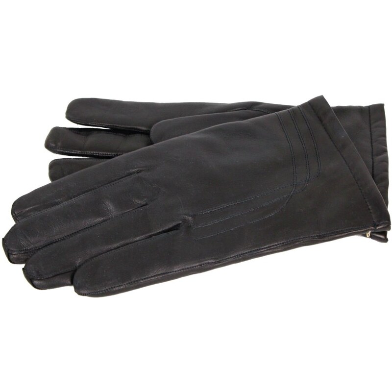 NAPA Pánske kožené rukavice čierne - linka 61882077